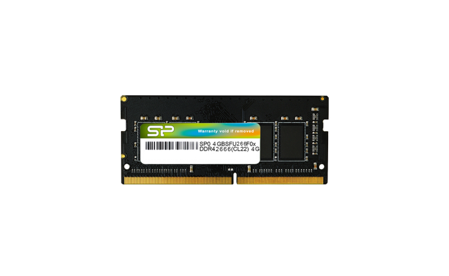 Silicon Power 4GB DDR4 SODIMM-2666 MHz For Laptop