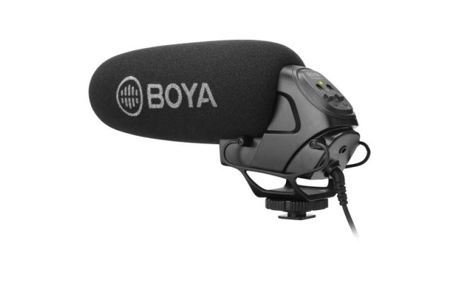 BOYA MIC-BY-BM3031 On-Camera Supercardioid Shotgun Microphone