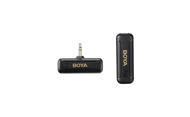 BOYA BY-WM3T2 2.4GHz AUX 3.5mm Wireless Microphone System (One Mic)