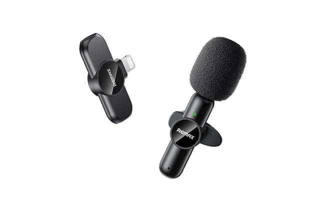 Remax K09 Ryusic Series One-to-One Live Stream Wireless Microphone -Iphone