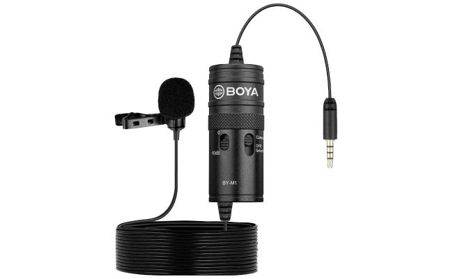 BOYA BY-M1 Lavalier Microphone Micro-Cravate
