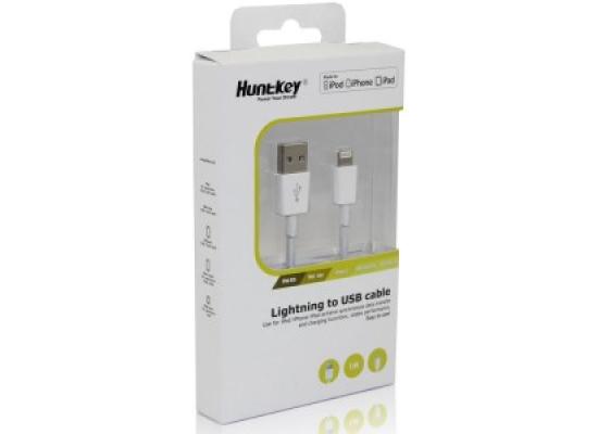Huntkey Lightning to USB Cable (1m) Sync + Charging Cable (white)