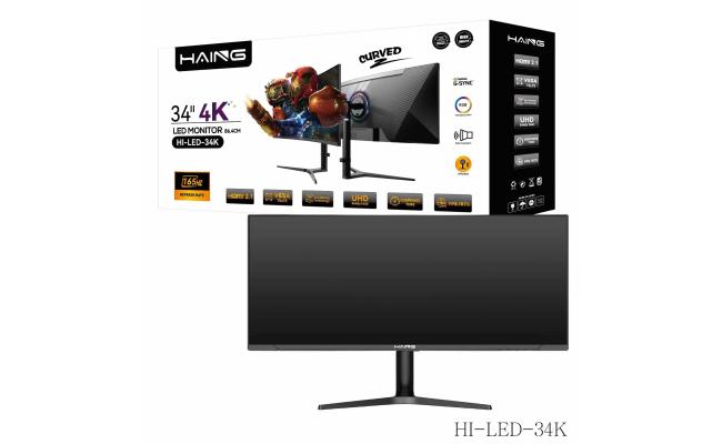 HAING HI-LED-34K 165Hz Gaming Monitor 34 Inch