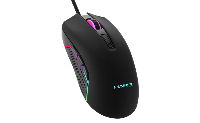 HAING GM500 Wired Dazzling Gaming Mouse