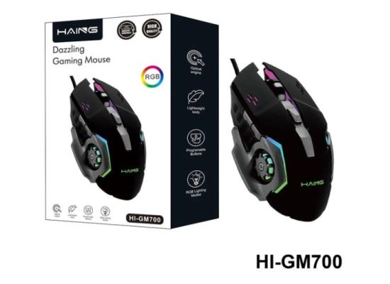 HAING HI-GM700 USB Wired Gaming Mouse