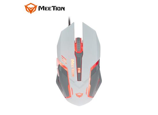Meetion M915 RGB Gaming Wired Mouse -White
