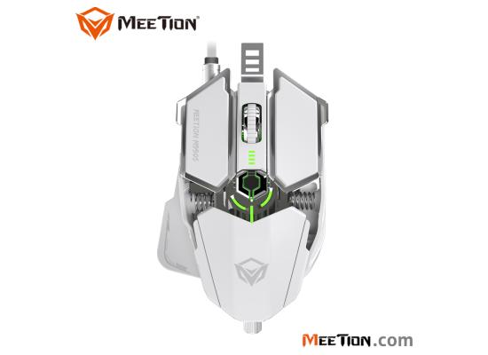MeeTion MT-M990S RGB Programmable Gaming Mouse -White