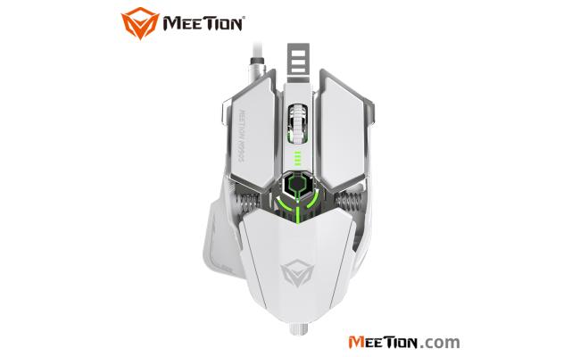 MeeTion MT-M990S RGB Programmable Gaming Mouse -White