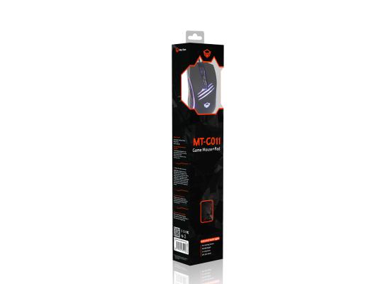 MeeTion MT-C011 Wired Gaming Mouse And Pad Combo 
