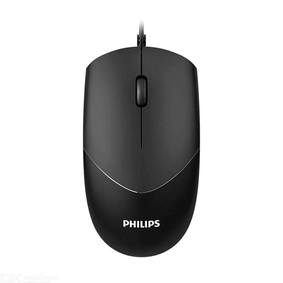 Philips M244 Wired USB Optical Mouse SPK9304- Black