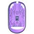 Meetion BTM005 Dual Mode 2.4G Bluetooth & Wireless Mouse -Purple