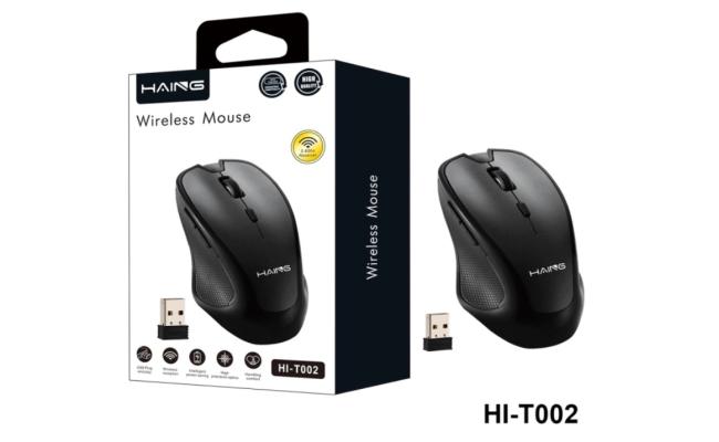 HAING HI-T002 2.4G Wireless Mouse with Type-C Connector