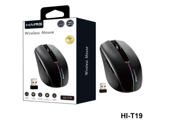 HAING HI-T19 2.4G Wireless Mouse with Rechargeable Battery