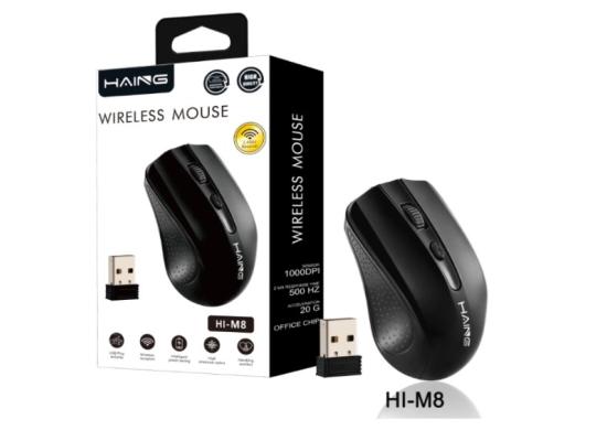 HAING M8 Optical USB Computer 2.4G Wireless Mouse