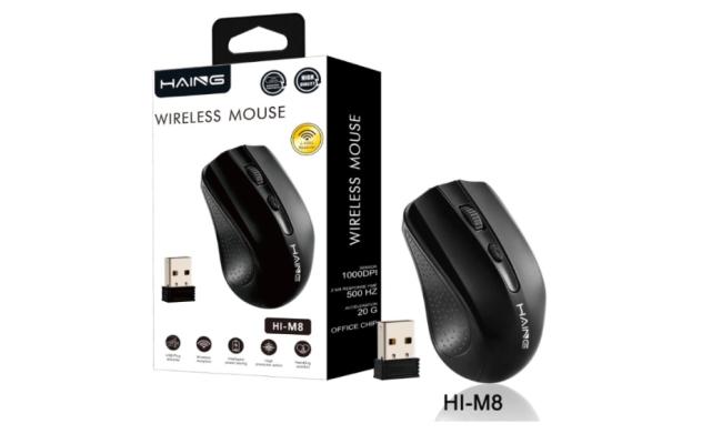 HAING M8 Optical USB Computer 2.4G Wireless Mouse