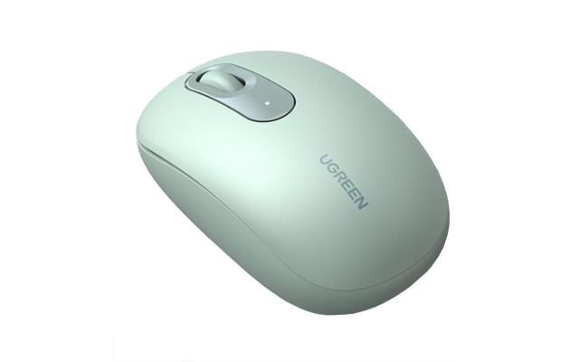 UGREEN MU105 Wireless Mouse 2.4G with USB Receiver Celadon Green