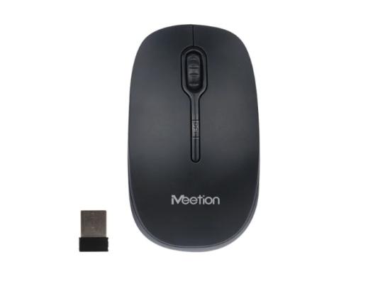 MeeTion MT-R547 2.4G USB Wireless Optical Mouse -Black