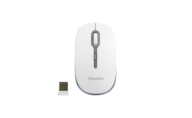 MeeTion MT-R547 2.4G USB Wireless Optical Mouse -Grey