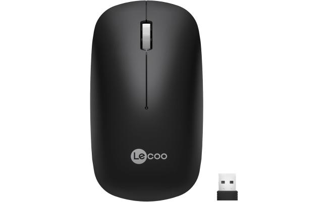 Lecoo WS214 Wireless 2.4G 1200 DPI Mouse Design by Lenovo