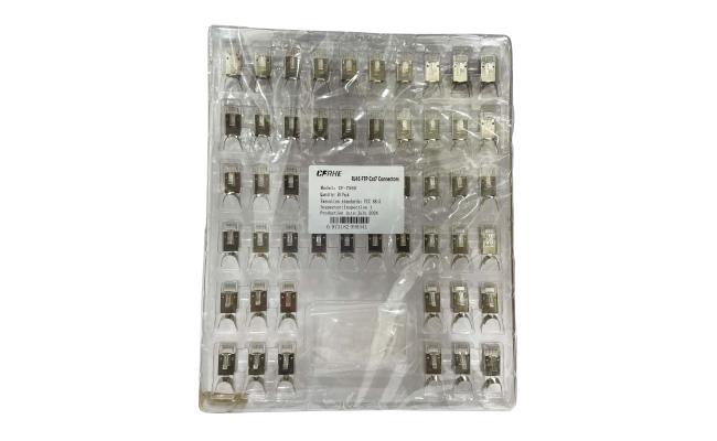 CFRHE CF-7550 RJ45 FTP Cat7 Connectors 50 Pack