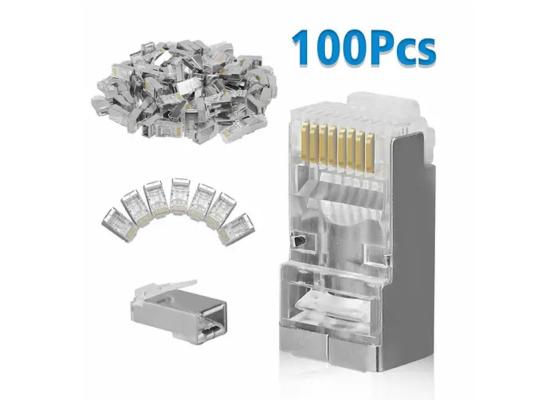 CFRHE CF-6P3100 RJ45 FTP Cat6 Connectors 100 pcs