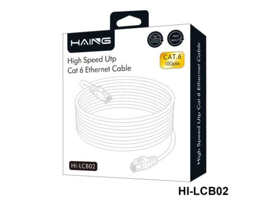 HAING HI-LCB02-5M Cat6 26 AWG 10/100/1000 1 Gbps Ethernet Cable 5M