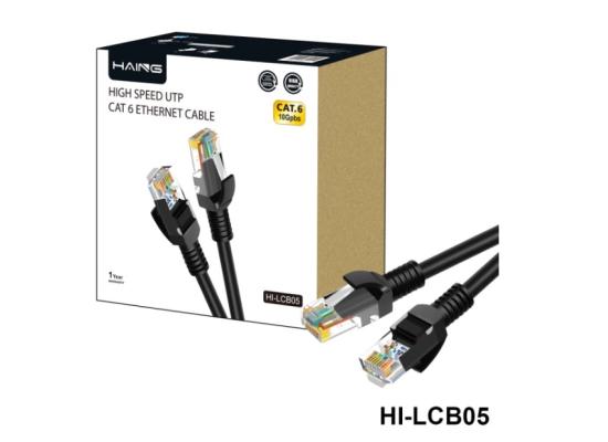 HAING HI-LCB05-20M Cat6 26 AWG 10/100/1000 1 Gbps Ethernet Cable 20M