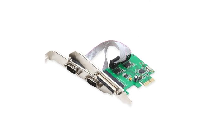 PCI Combo Parallel Serial Card 1x Parallel 2x Serial Express Card