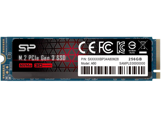 Silicon Power 256GB PCIe Gen3×4 P34A60 NVME
