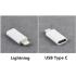 OTG Adapter Lighting Female  For iPhone To Type C  Male