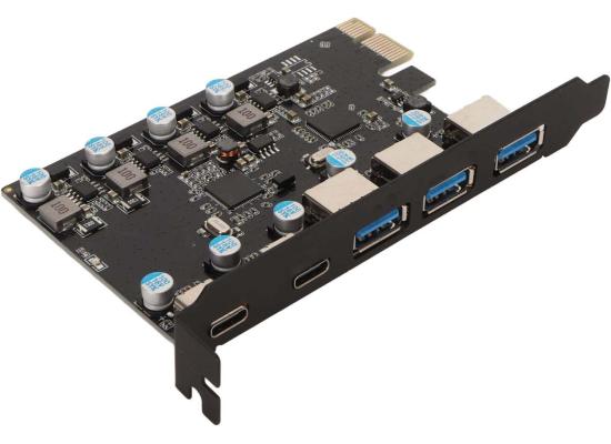 USB 3.2 Type-C PCI Express Adapter Card for Desktop Computer