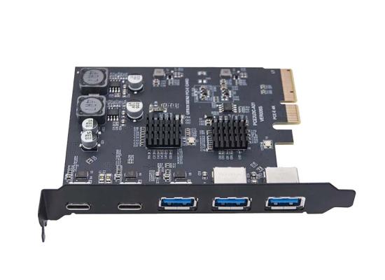 USB 3.2 Type-C Gen1 5 Gbps PCI-E Card