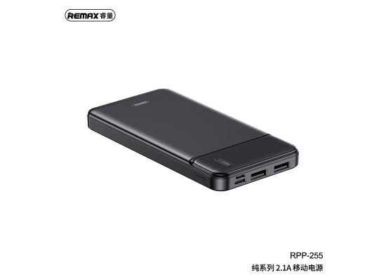 Remax RPP-255 Pure Series 2.1A Fast Charging 37WH Power Bank with 2 Output & 2 Input