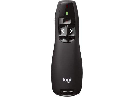 Logitech R400 Wireless Presenter Remote Clicker with Laser Pointer
