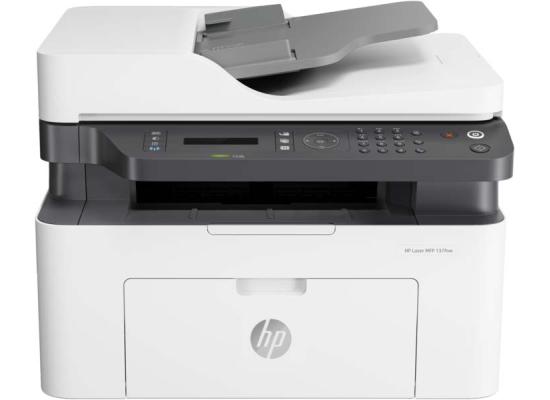 HP MFP-137fnw Print Copy Scan Laser Printer 
