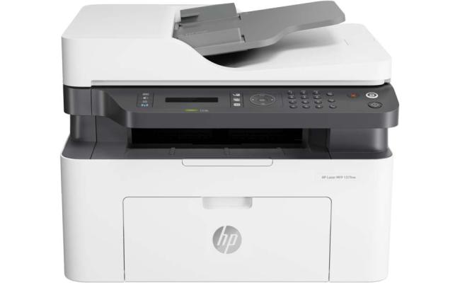HP MFP-137fnw Print Copy Scan Laser Printer