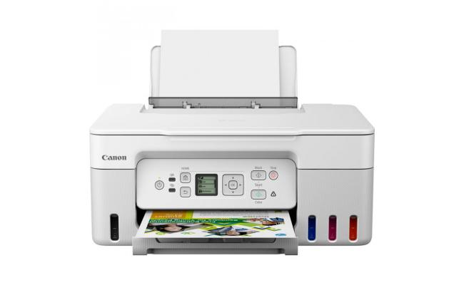 Canon PIXMA G3470 Wi-Fi Print Scan Copy Cloud Color Inkjet Printer -White