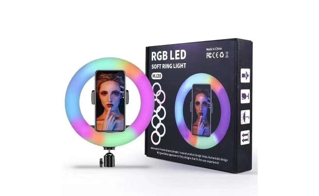 33CM LED Selfie Light Ring Multi-function Dimmable Light Ring