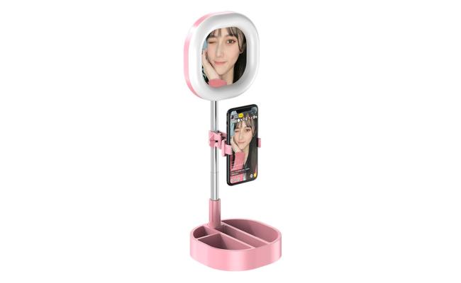 LED Selfie Ring Y3  Light Desktop Phone Holder Ring Lamp