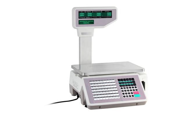 Electronic barcode label printing scales Supermarket Scale