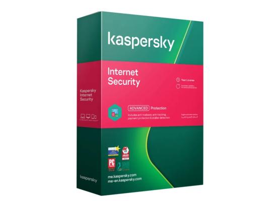 Kaspersky Internet Security, 1 Year License For 2 Devices