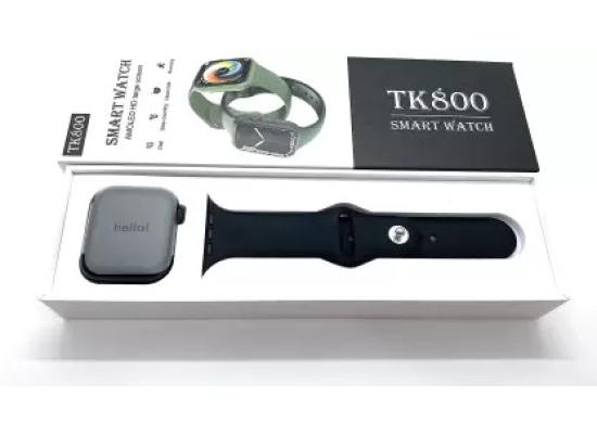 Smart Watch TK800 With Black Strap 
