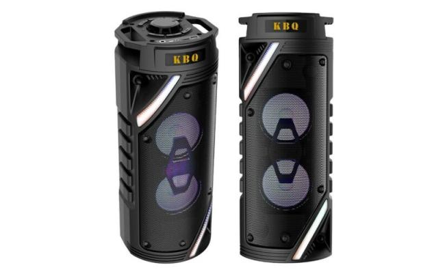 Bluetooth Speaker KBQ-1905 Loud Light Up Remote Control Portable
