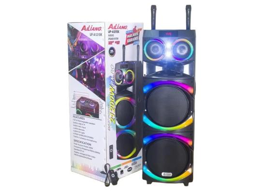 Ailiang A1215K Wireless Bluetooth Karaoke RGB Speaker System