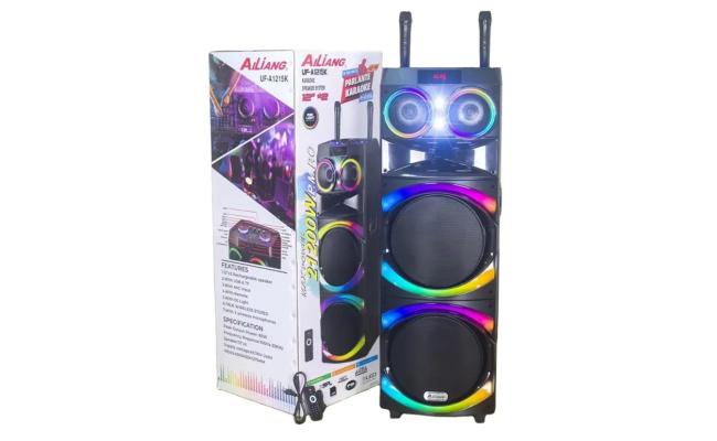 Ailiang A1215K Wireless Bluetooth Karaoke RGB Speaker System