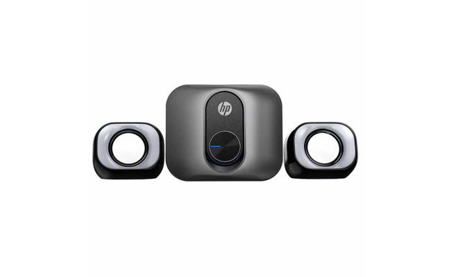 HP DHS-2111S Wired Mini Multimedia USB PC Speaker with 3.5mm