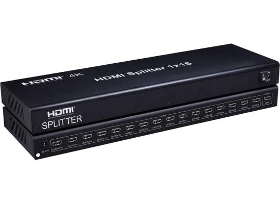 16 Port 4K HDMI Splitter 