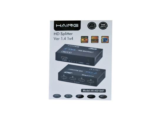 HAING HI-HD104F UHD Splitter Ver 1.4 1x4 Full 3D 4Kx2K UK Plug