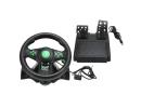 4 in 1 Vibration Steering Wheel 180 Rotation For X360, PS3, PS2 PC USB