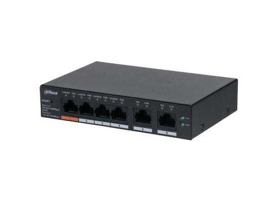 Dahua CS4006-4GT-60 6-Port Cloud Managed Desktop Gigabit Switch with 4-Port PoE